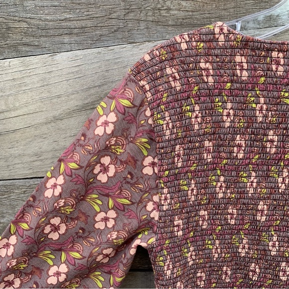 Nation LTD Tee Womens M Bunny Smocked Floral Love Story - Picture 11 of 16